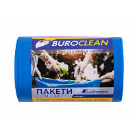Пакеты для мусора Buroclean EuroStandart прочные синие 60 л 40 шт. (4823078977892) - Вища Якість та Гарантія!