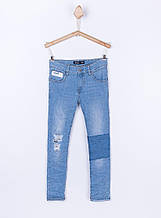 Тонкі дитячі джинси для хлопчика TIFFOSI Португалія 10021099 Блакитний Хіт!