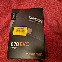 SSD 2.5" 1TB 870 EVO Samsung (MZ-77E1T0B) НОВЫЙ