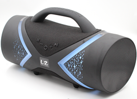 Мобільна колонка SPS UBL BOOMBASS E818 BLACK4/RED2/GREY2