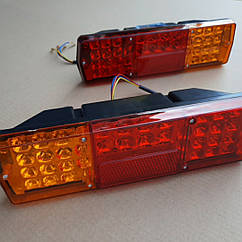 Ліхтар КАРМАЗ задн. світлодіод, прав.+лів. (LED 24В) (5320-3716010/11-33) 0105653988