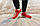 Туфлі мокасіни жіночі червоні шкіра ALTURA 5277, фото 3
