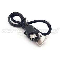 Кабель USB 2.0 - micro USB (хорошее качество), 0.25 м черный