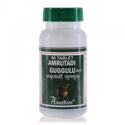 Амритади гуггул (Amritadi guggul), при подагрі, артриті і артрозі, 60 таб