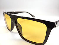 Солнцезащитные очки черные глянцевые с поляризацией