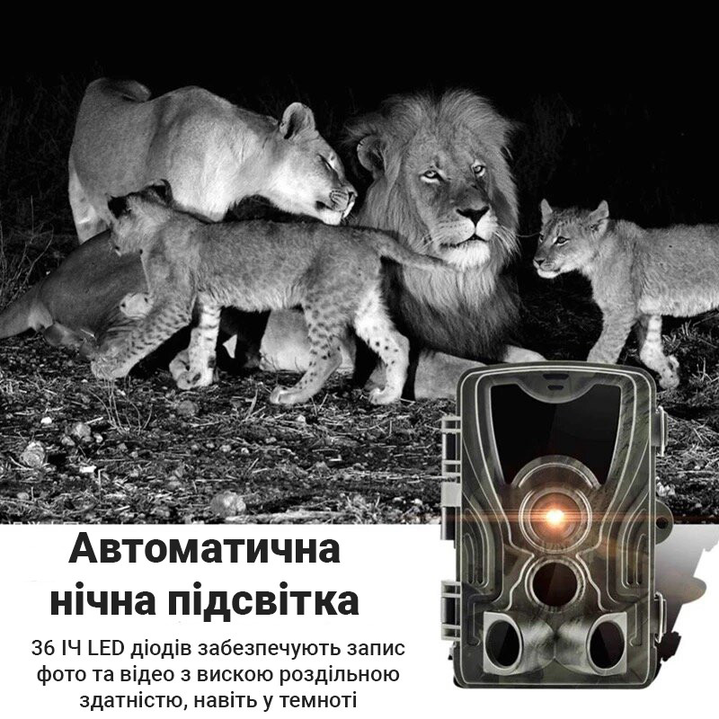Фотоловушка, охотничья камера Suntek HC-801A, базовая, без модема - фото 8 - id-p1248979641