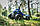 Дитячий квадроцикл на педалях Racing Team Falk 631 синій, фото 8