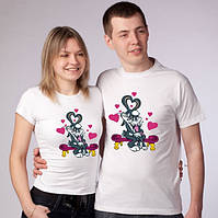Парні футболки з принтом "Багз Банні" Push IT