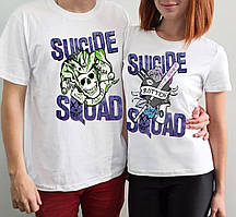 Парні футболки з принтом "Harley queen and Joker" Push IT