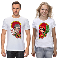 Парні футболки з принтом "Леон і Матильда" Push IT