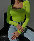 Жіноча кофта з декольте, фото 4