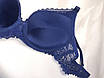 Бюстгальтер мереживної синій M.S. Sweet чашка В, фото 3