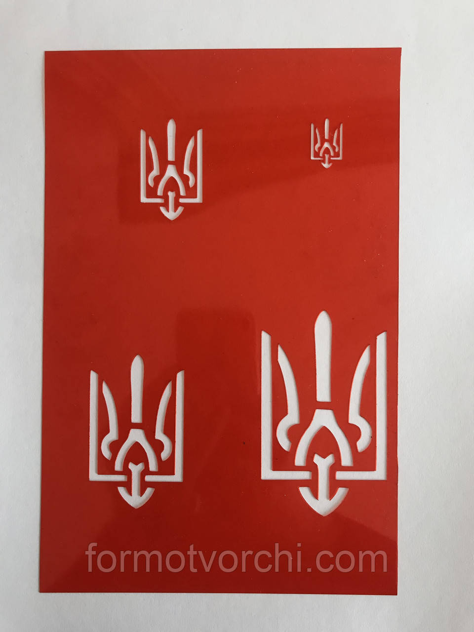 Трафарет для пряників і тортів "Герб України/Тризуб"