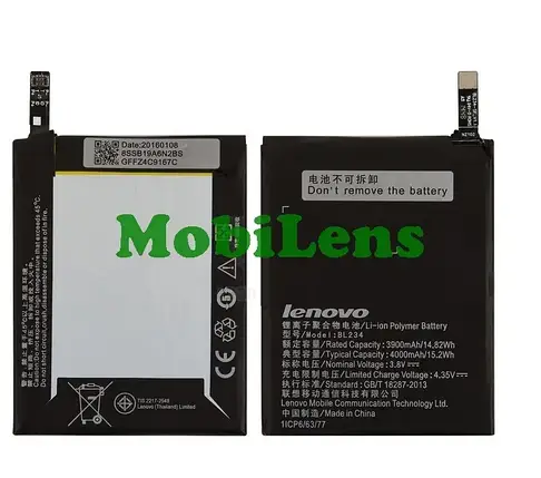 Lenovo P70, P70-A, P70t, P90, Vibe P1mA40, BL234 Аккумулятор, фото 1