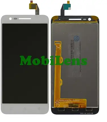 Lenovo C2, C2 Power K10a40 Дисплей + тачскрин (модуль) білий, фото 1