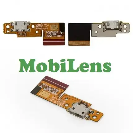 Lenovo B8000, B8000-H, Yoga Tablet 10, Model: 60046 (60047), (1280x800) Шлейф із конектором зарядки, фото 1