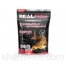 Прикормка RealFish Короп Полуниця 1000 г, фото 6