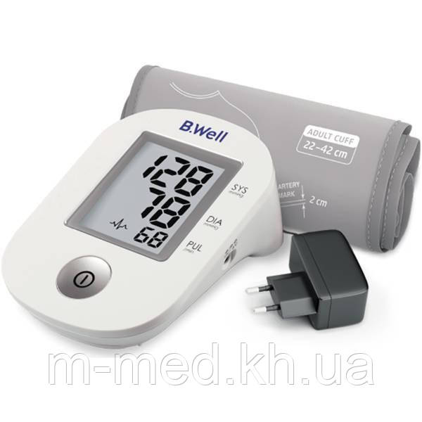 Автоматичний тонометр з адаптером B. Well PRO-33 М-L