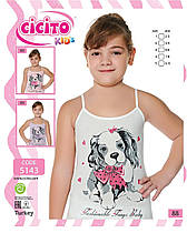 Майки дитячі для дівчаток ТМ Cicito, Туреччина оптом р.1 (98-104 см)