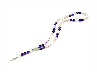 Вервиця для молитви Аметист, Морганіт, Адуляр