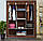 Тканинна шафа для одягу та взуття Storage Wardrobe 88130 - 175х130х45 см, фото 2