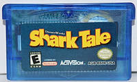 Картридж для геймбой, игры на GBA, "Shark Tale"