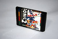 Картридж для Sega, игровой картридж для Сеги 16 bit, Sonic the Hedgehog 2