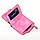 Жіночий замшевий гаманець Baellerry Forever Mini (12 х 11 х 2,5 см) Рожевий, фото 4
