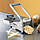 Сталева картоплерізка, овочерізка Potato Chipper + Електрична точила для ножів та ножиць, фото 8