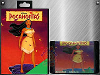 Картридж для Sega, игровой картридж для Сеги 16 bit, Mega Drive (16-Bit) - Pocahontas