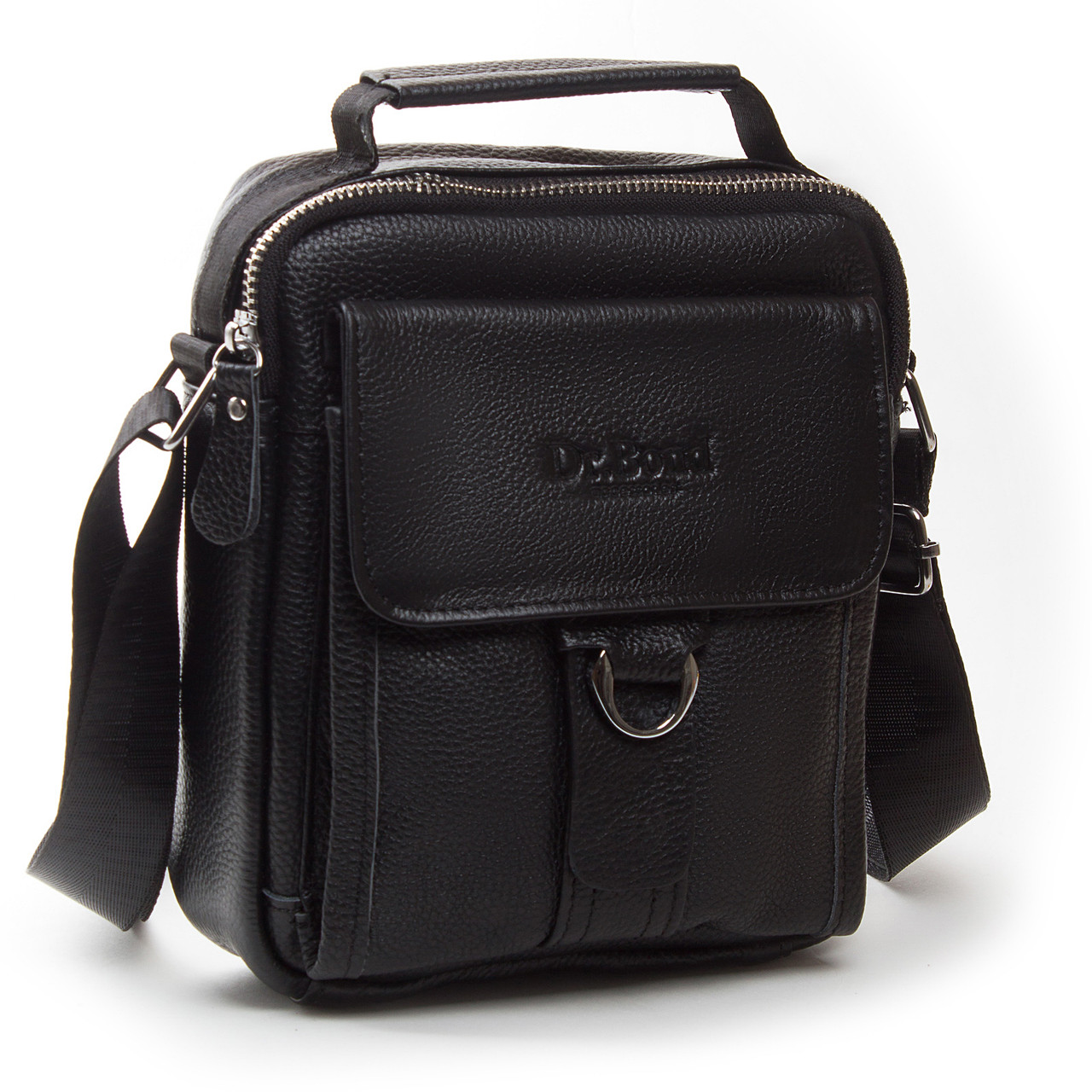 Сумка чоловічий планшет шкіри DR. BOND 2045 black, фото 1