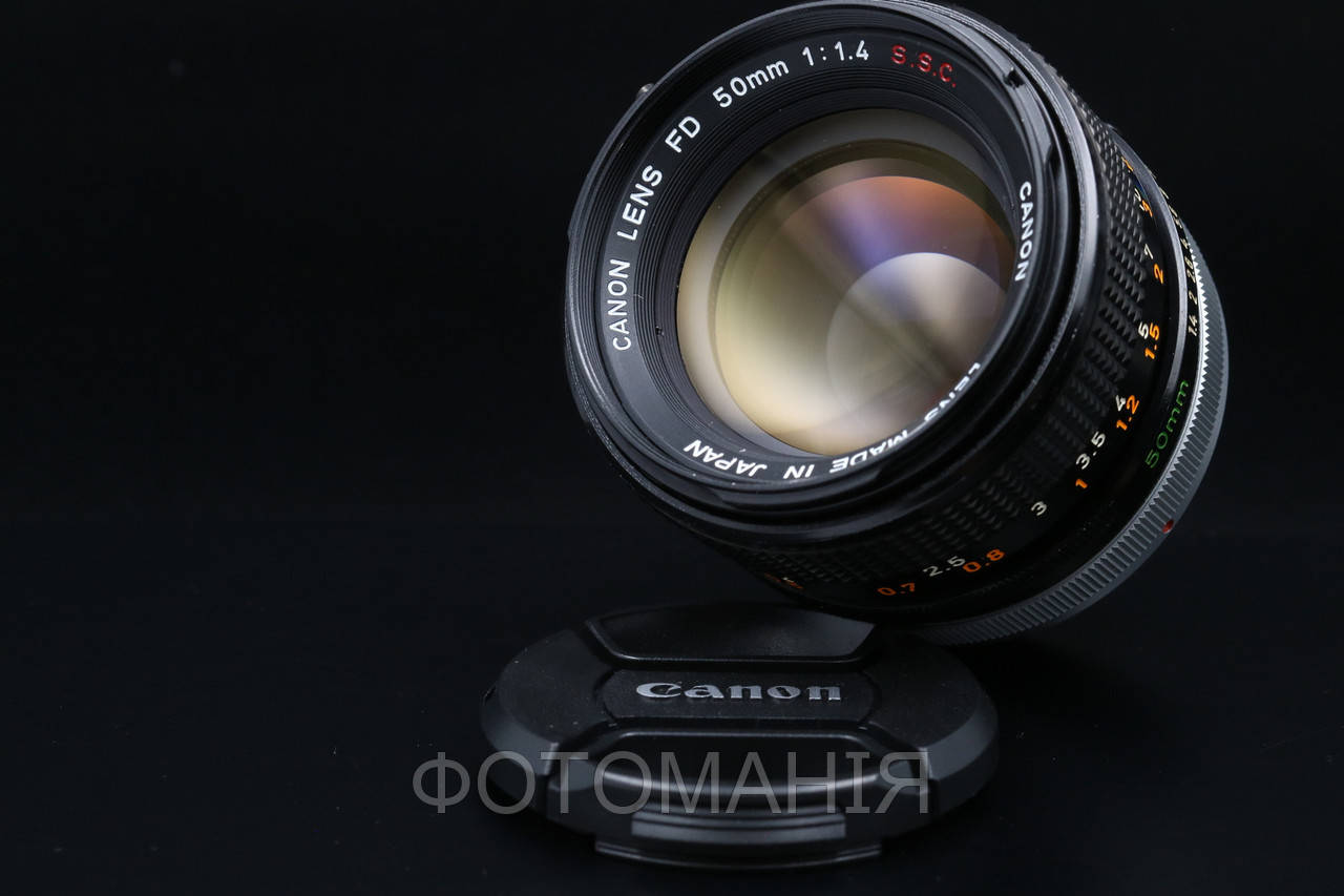 Canon FD 50mm f1.4 S.S.C