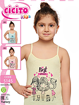 Майки дитячі для дівчаток ТМ Cicito, Туреччина оптом р.4 (134-140 см)