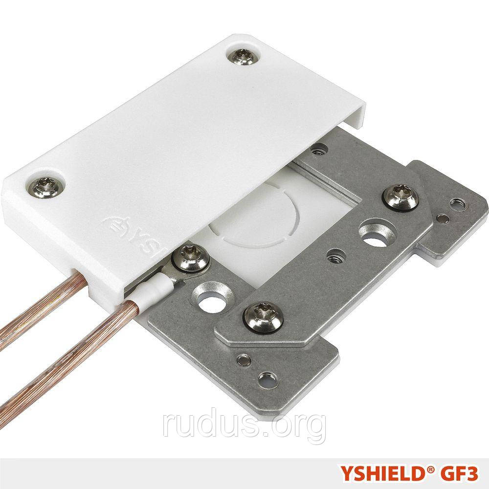 Контактна пластина для заземлення 80x80 мм YSHIELD® GF3