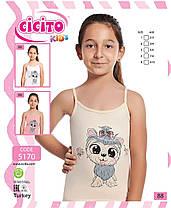 Майки дитячі для дівчаток ТМ Cicito, Туреччина оптом р.1 (98-104 см)