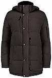 Короткий пуховик чоловічий Finn Flare W19-22016-202 темно-сірий XL, фото 5