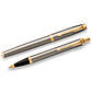 Набір ручок Parker IM 17 Brushed Metal GT RB+BP в подарунковій упаковці DUOSETS (22292b19), фото 6