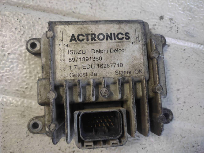 ЭБУ Электронный блок управления EDU ТНВД OPEL ASTRA CORSA COMBO MERIVA ...