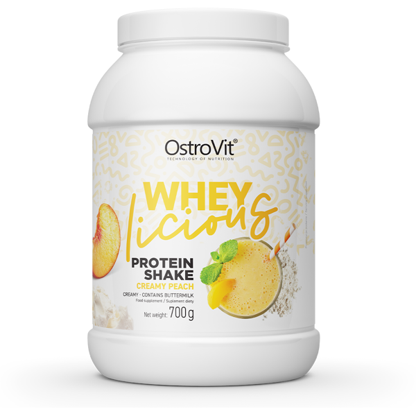 Протеїн Delicious WHEY Protein Shake OstroVit 700 г Персик