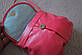 Жіноча сумочка на плече клатч рожевого кольору Італія, фото 5