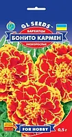 Семена Цветы Бархатцы Бонито Кармен 0.5г GL SEEDS