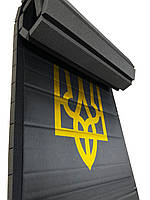 Спортивный мат РОЛЛ- мат, 2м х 1м, 20 мм черный с лого