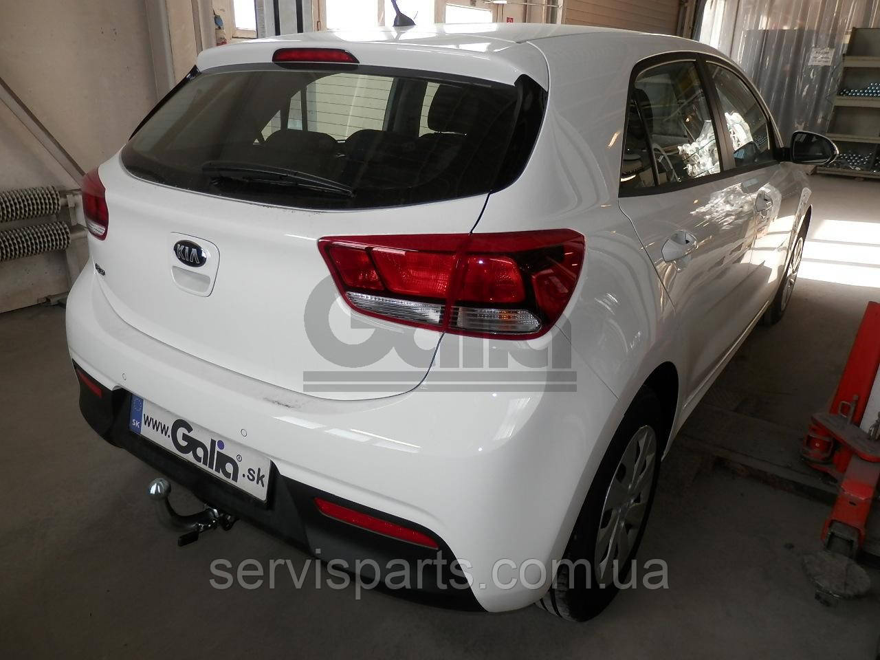 Оцинкованный фаркоп для Kia Rio хэтчбек 2016- Киа Рио (Киа Рио) - фото 7 - id-p16446881