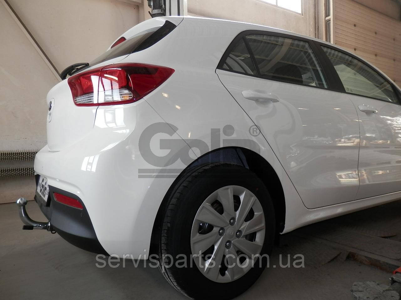 Оцинкованный фаркоп для Kia Rio хэтчбек 2016- Киа Рио (Киа Рио) - фото 10 - id-p16446881