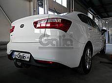 Фаркоп Kia Rio 3 седан 2011-2017 (Кіа Ріо 3) без підрізу бампера, фото 4