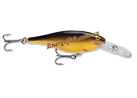 Воблер Rapala Shad Rap SR04 G