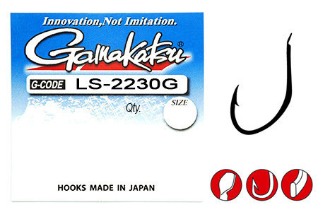 Гачок Gamakatsu LS-2230G №4 Gold 25шт.