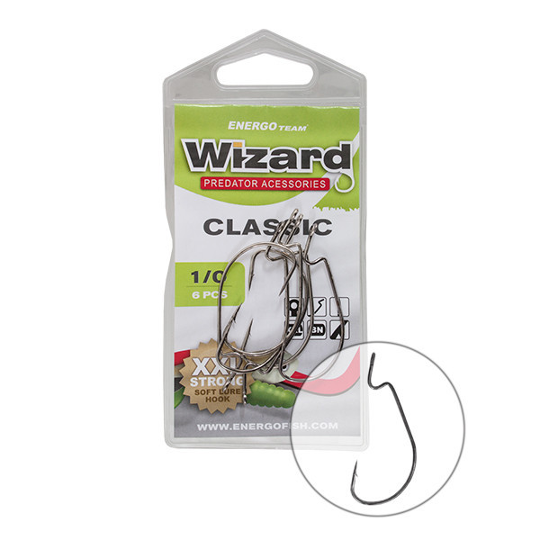 Гачок Wizard Classic Worm №1/0 6шт.
