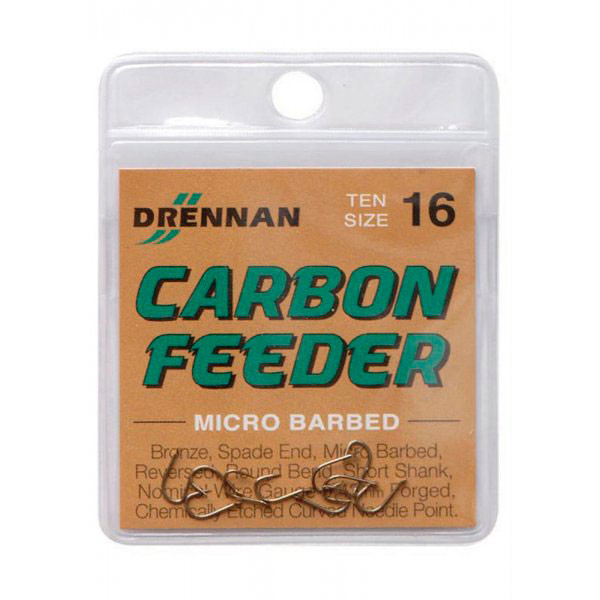 Гачок Drennan Carbon Feeder 4 Bronze