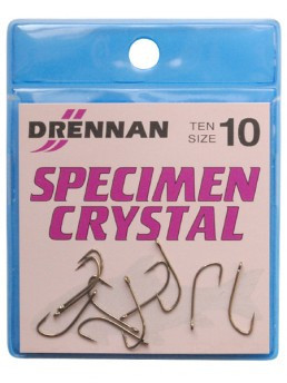 Гачок Drennan Specimen Crystal 6 Bronze 10 шт.